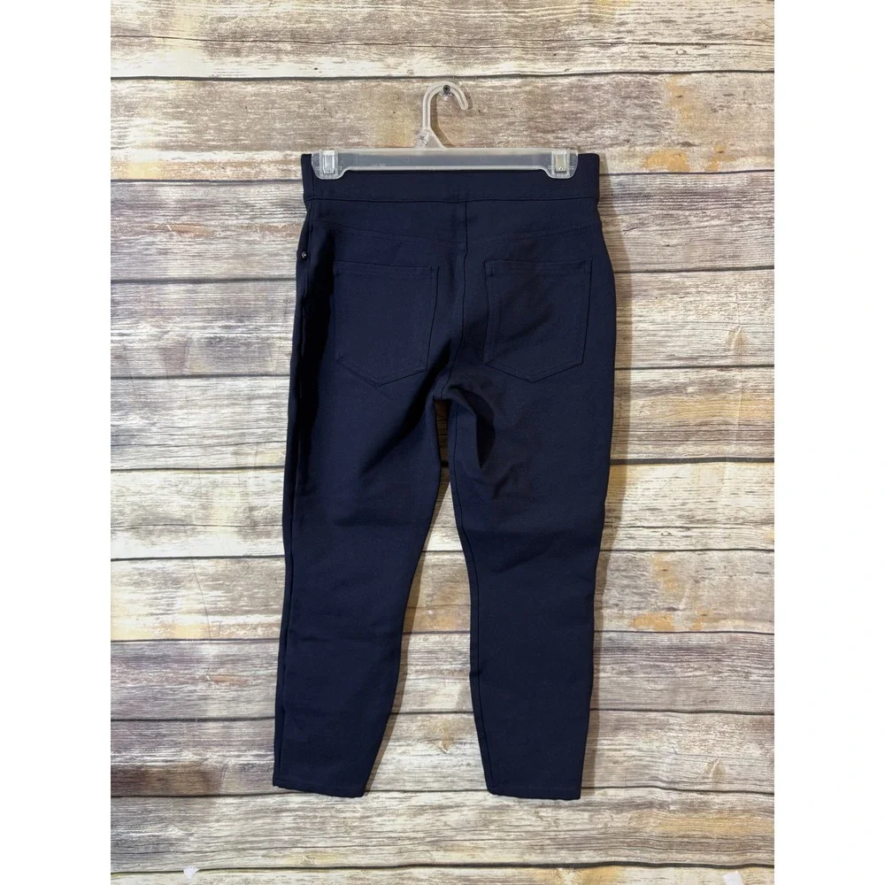 Spanx The Perfect Pant Ankle 4-Pocket High Waisted Leggings Navy S Small 20202Q‎